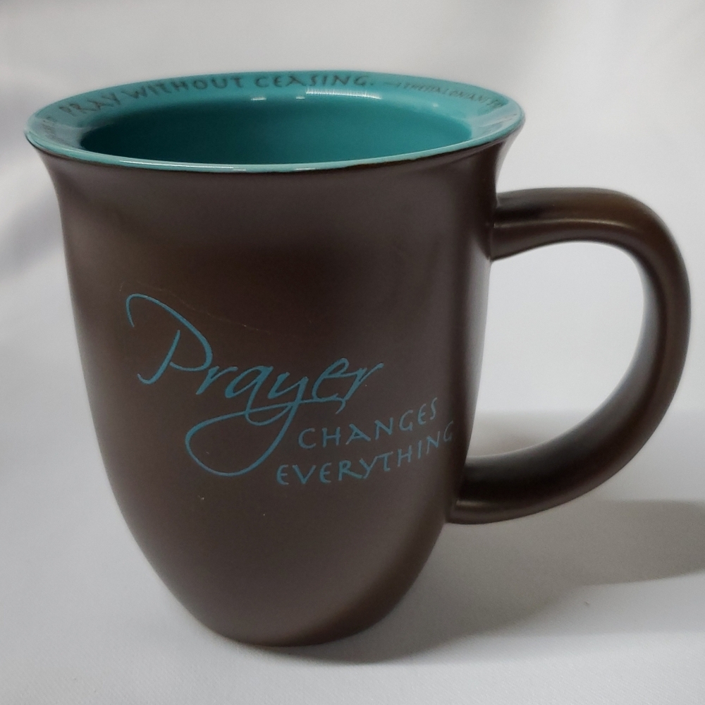 Prayer Changes Everything Thessalonians 5:17 Pray Wiout Ceasing Mug Coffee Cup